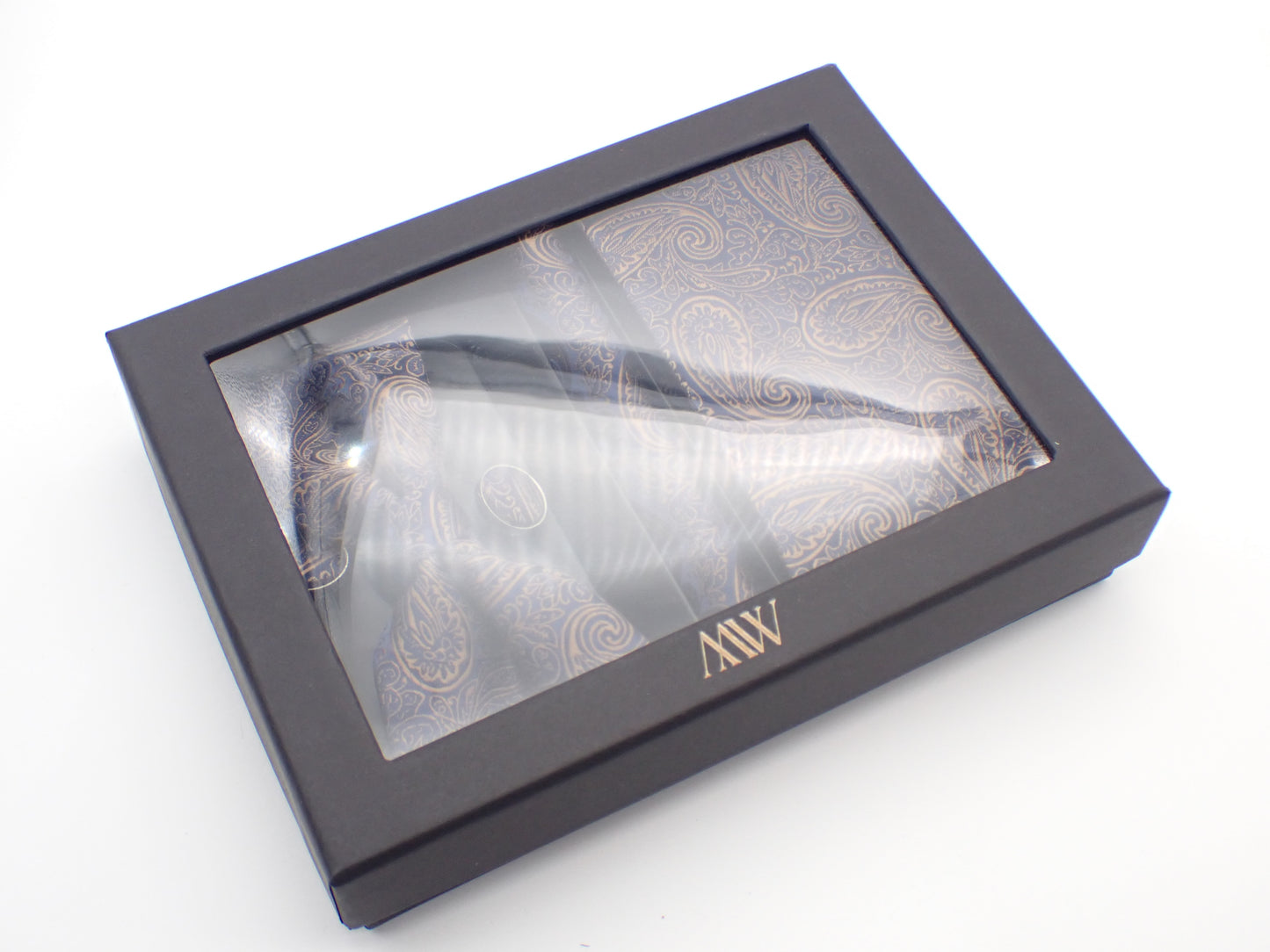 Gold Square Pattern Tie Set / Pocket Square, Bowtie, Tie Clip, Cufflinks / Gift for Him / Wedding Groomsmen Gift / Men's Present / Box